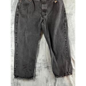 Men’s Black Levi’s 550 Relaxed Jeans 44×30 Good Condition